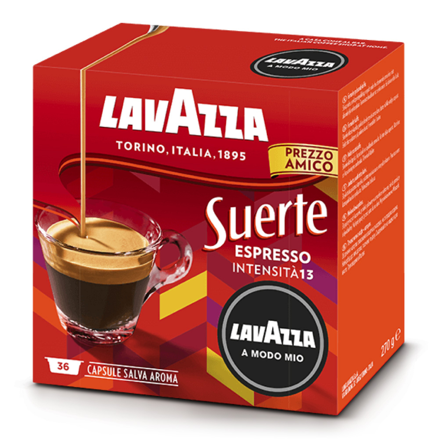 36 capsule cafea lavazza suerte a modo mio