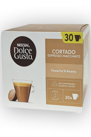 30 capsule cafea nescafe dolce gusto cortado macchiato