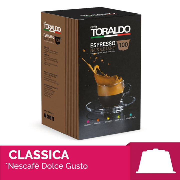 100 Capsule Toraldo Caffe Miscela Classica