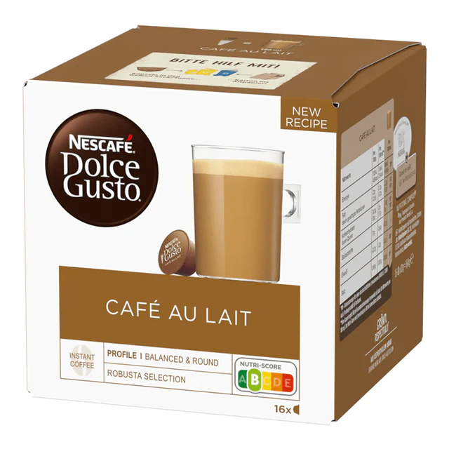 16 Capsule Nescafe Dolce Gusto Cafe au Lait
