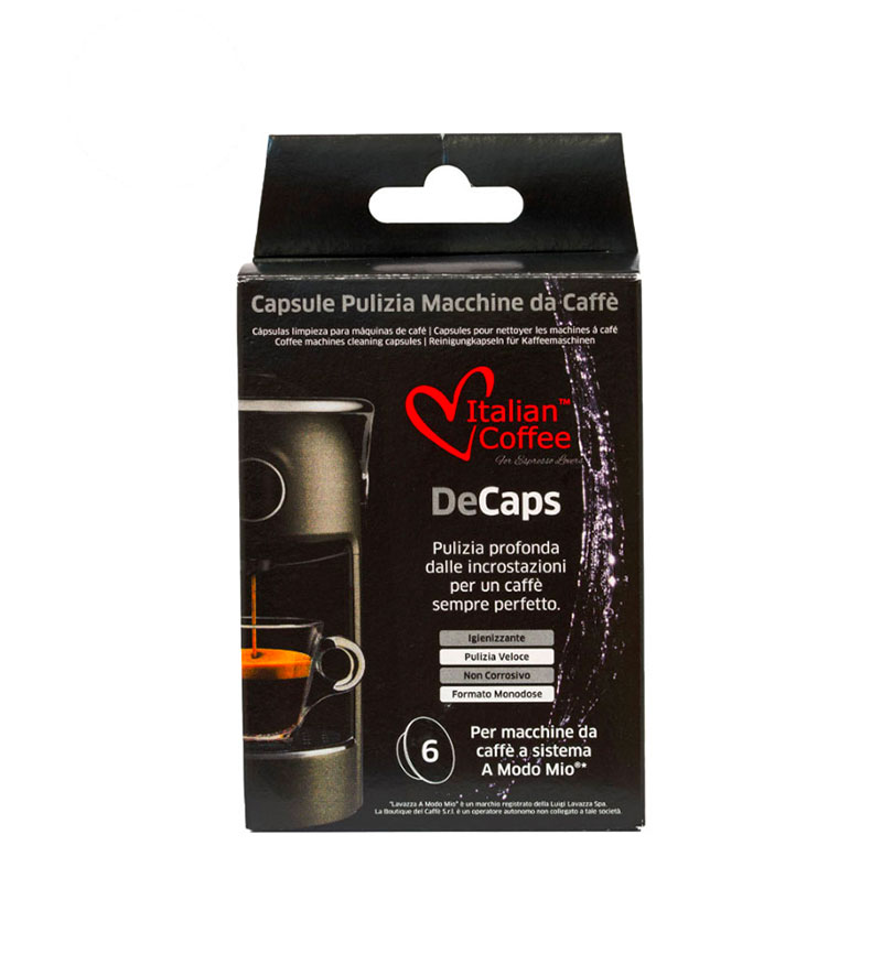 6 capsule pentru curatarea aparatelor a modo mio
