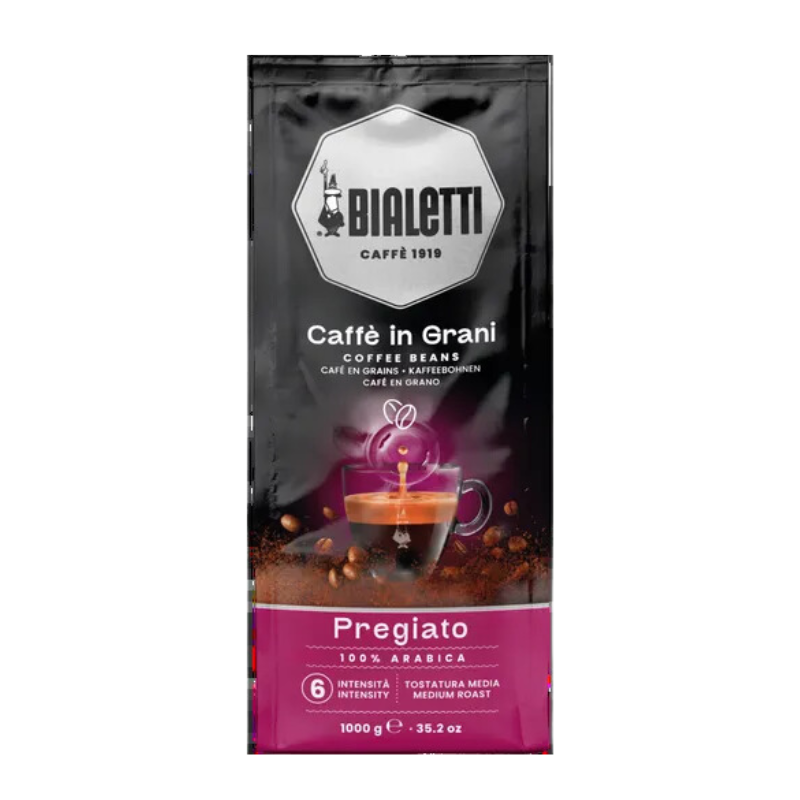 cafea boabe bialetti pregiato 1 kg