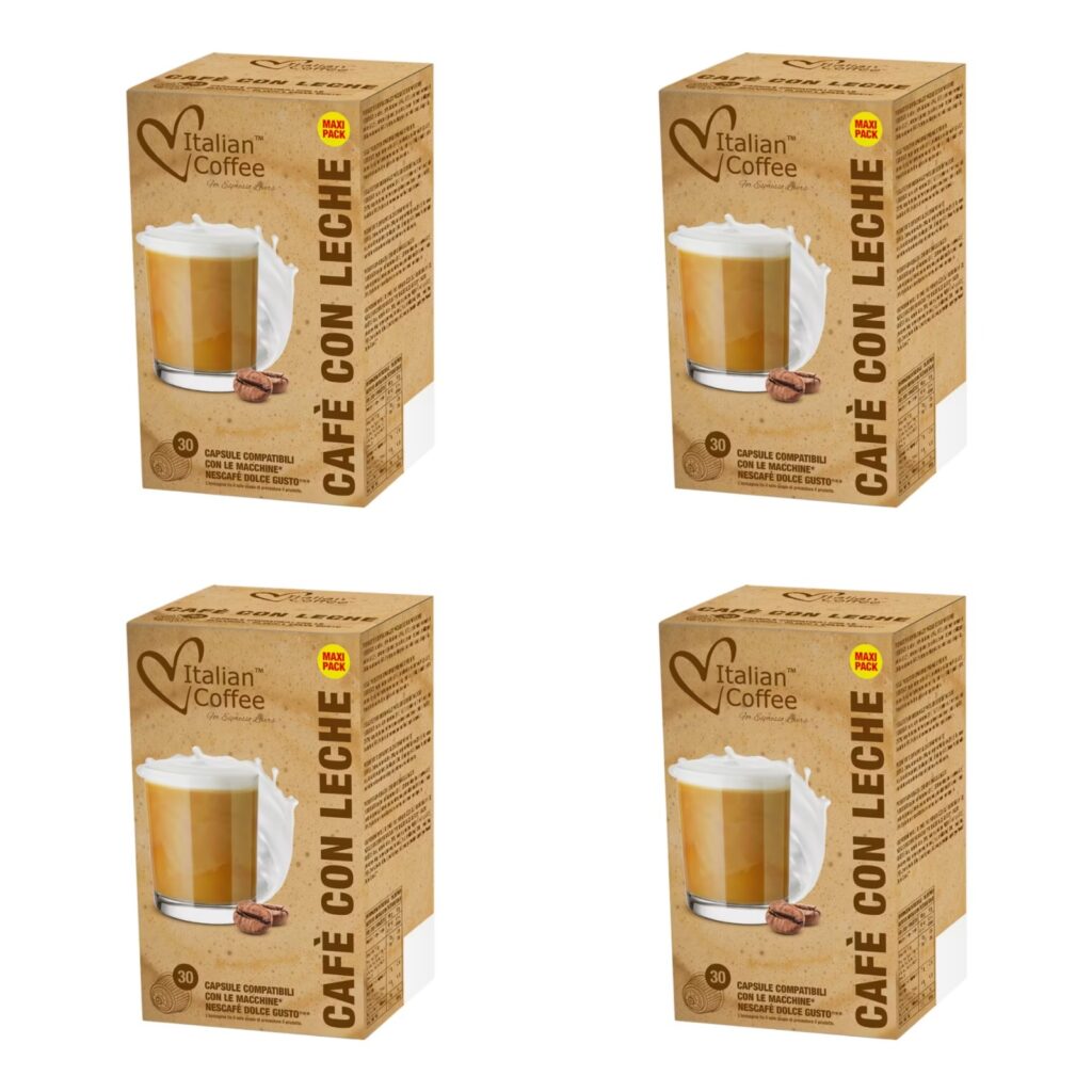 caffe macchiato 120 capsule italian coffee compatibile dolce gusto