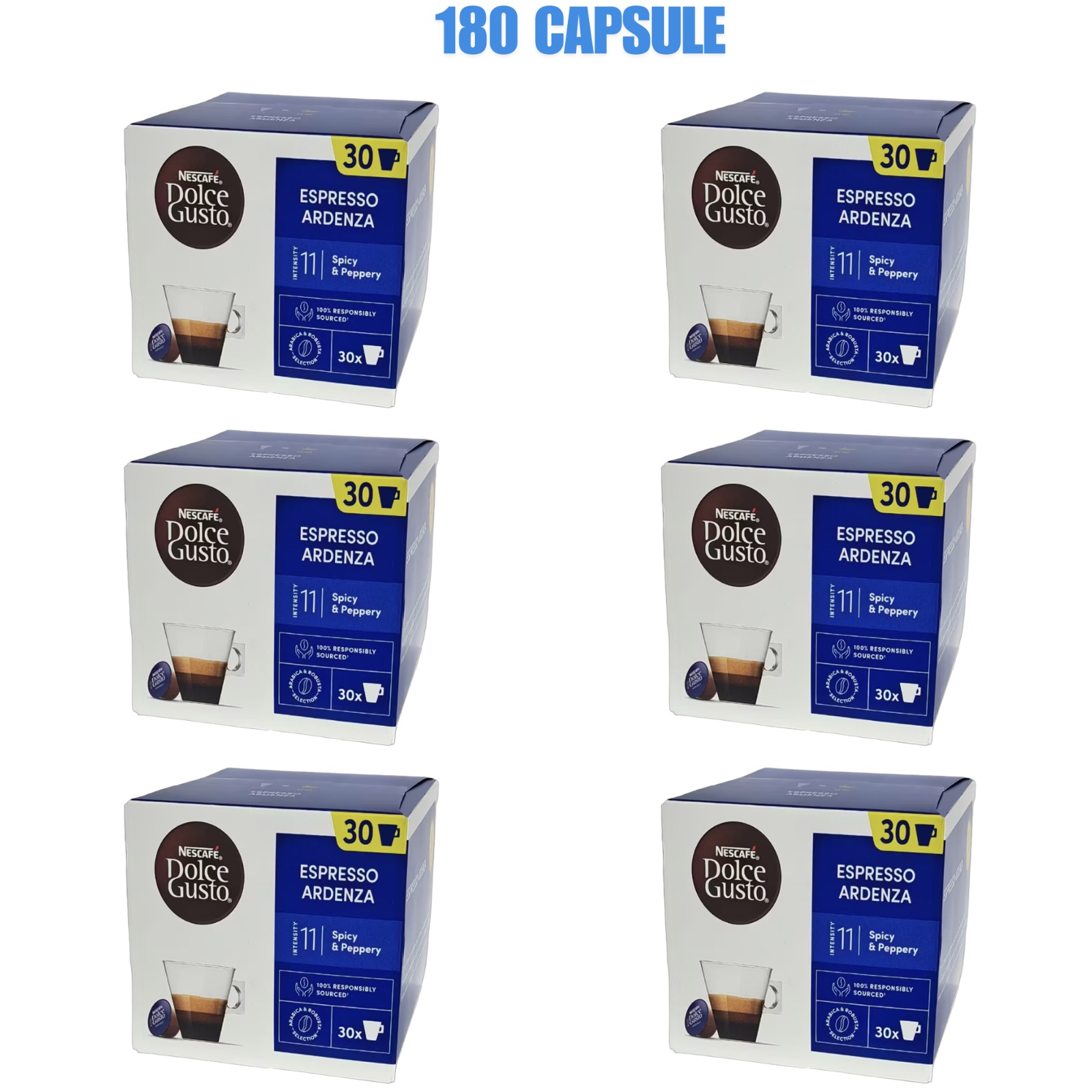 180 capsule cafea nescafe dolce gusto ardenza