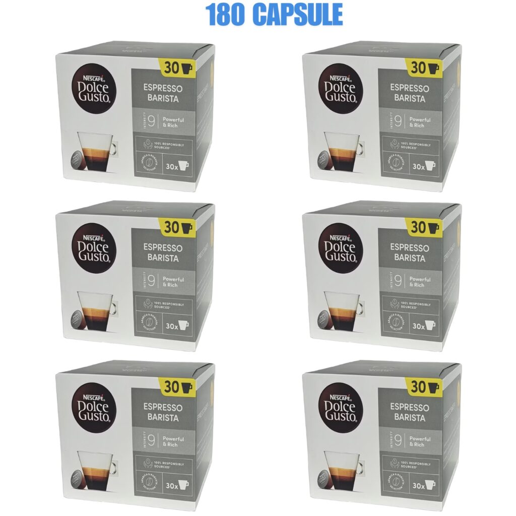 180 capsule cafea nescafe dolce gusto barista