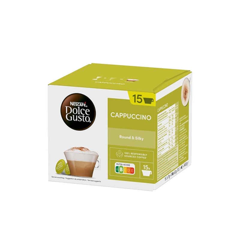 30 capsule nescafe dolce gusto cappuccino(15+15)