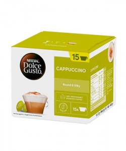 30 capsule nescafe dolce gusto cappuccino(15+15)